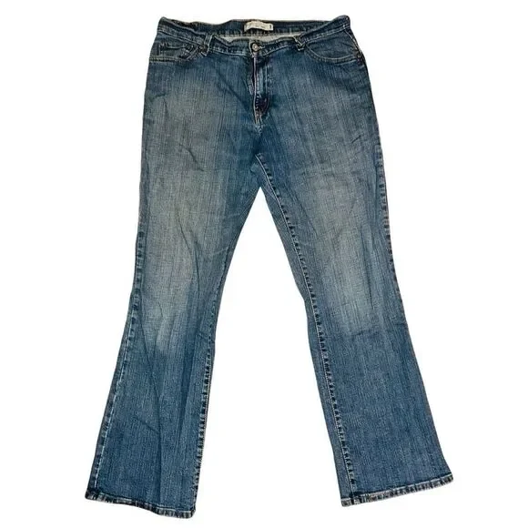 Levi's Women's Size 12 Medium Relaxed Boot Cut 550 Stretch Jeans - Picture 1 of 5